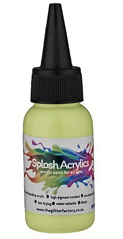 Splosh Acrylics 60mls Pastel Yellow
