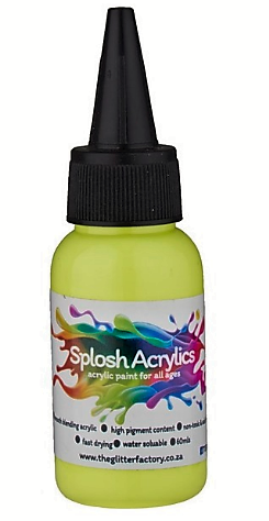 Splosh Acrylics 60mls Rave Yellow