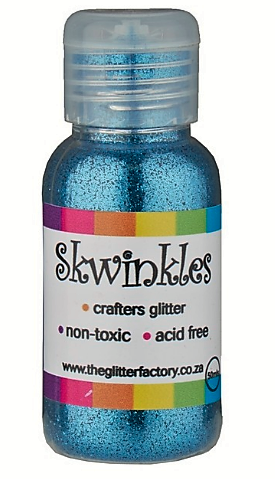 Skwinkles Glitter Metallic AQUA