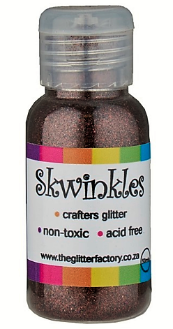 Skwinkles Glitter Metallic BROWN