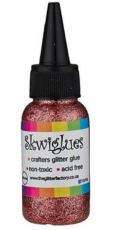 Skwiglues Glitter Glue METALLIC SHELL