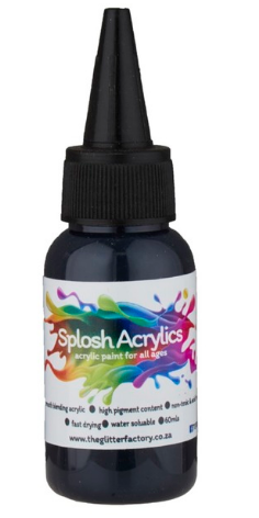 Splosh Acrylics 60mls BLACK