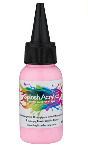 Splosh Acrylics 60mls PASTEL PINK