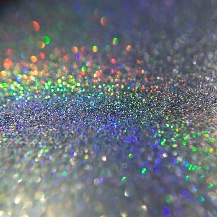 Skwiglues Glitter Glue HOLOGRAPHIC SILVER 60mls