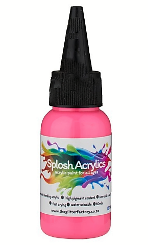Splosh Acrylics 60mls RAVE PINK