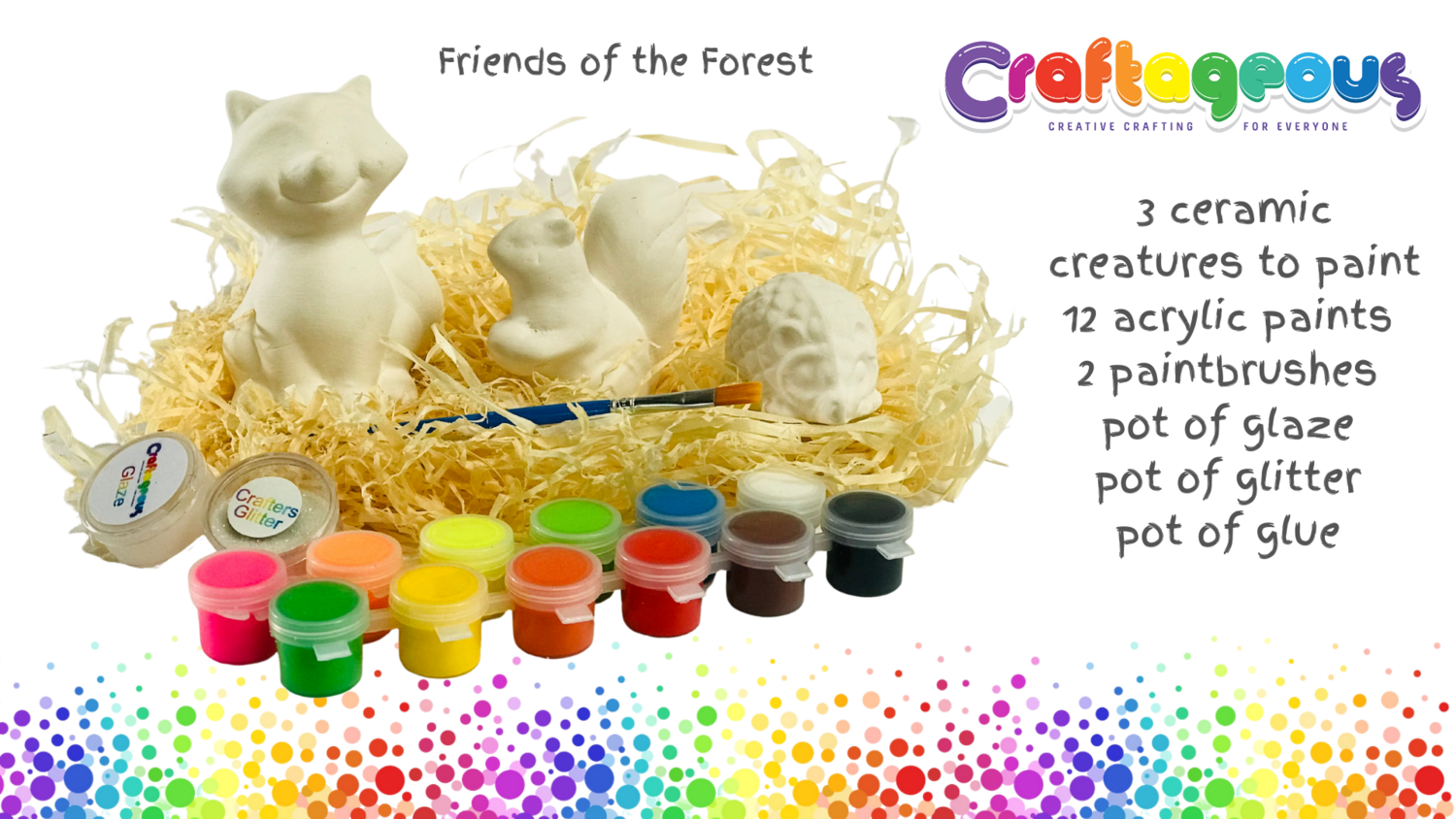 Friends Of The Forest Ceramic Kit