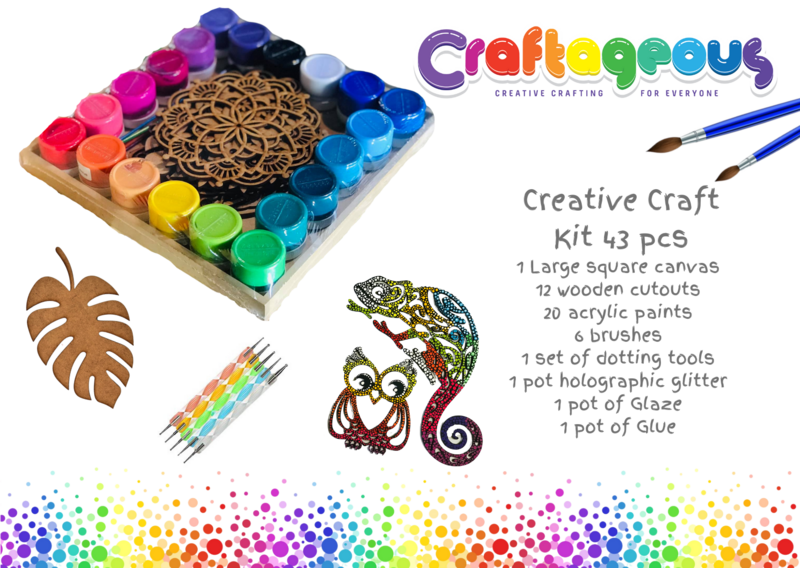 Creative Craft Kit 43pcs