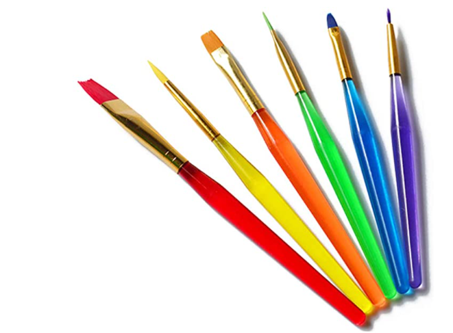 Brush Rainbow Set 6pcs