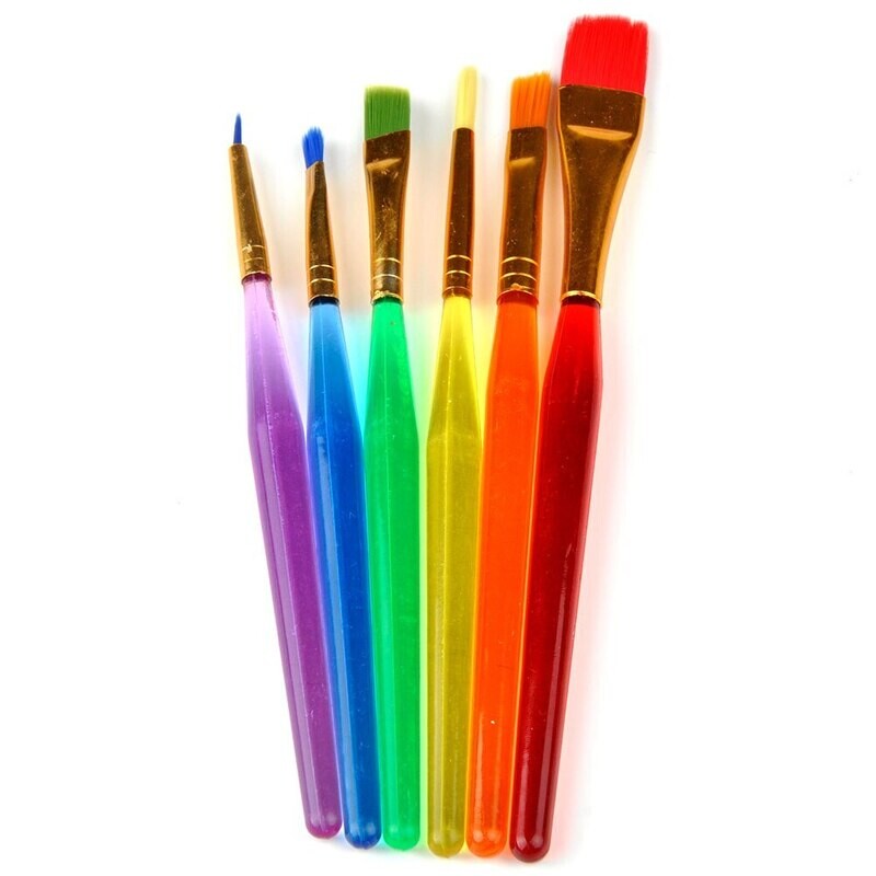 Brush Rainbow Set 6pcs