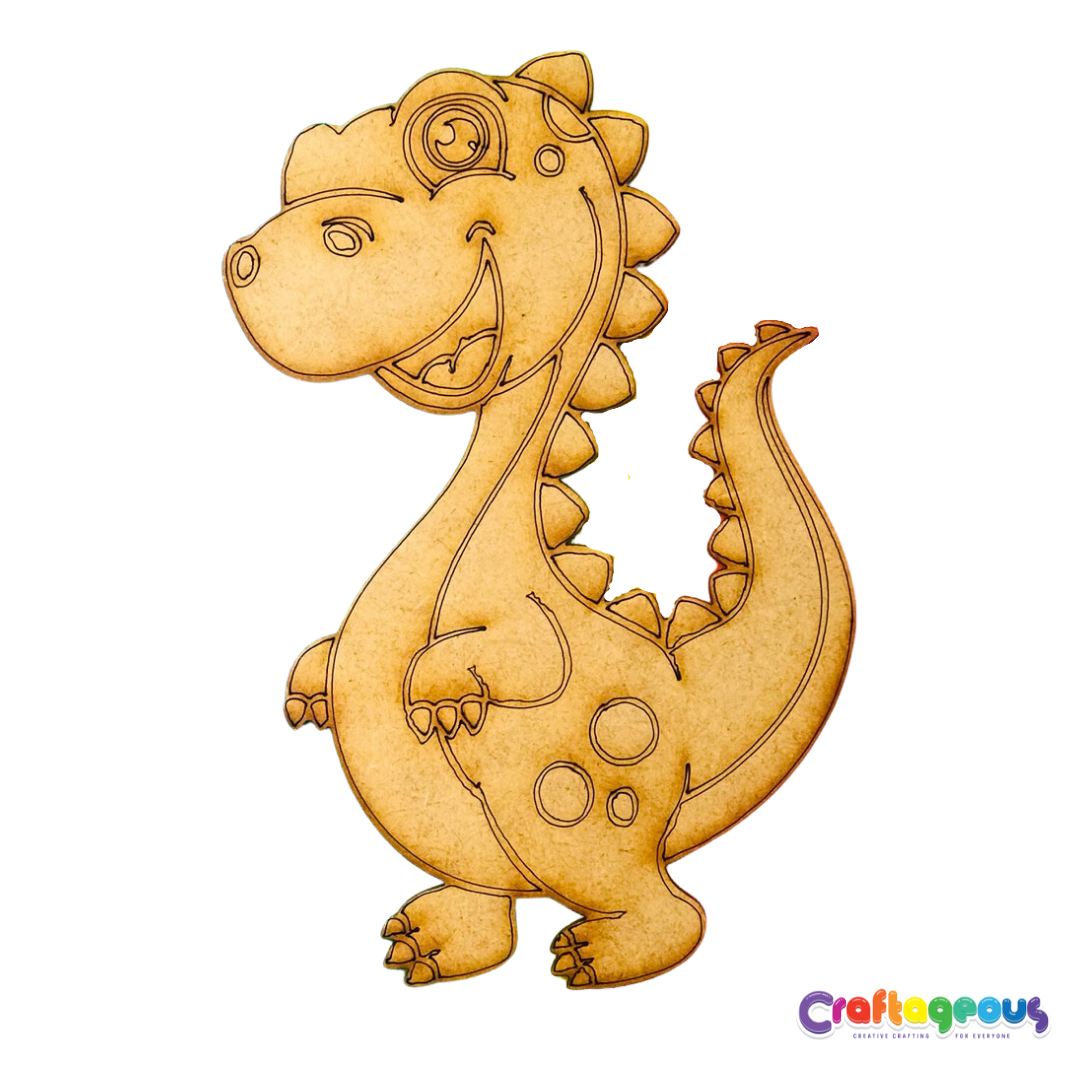 Dino T-Rex Wood Design