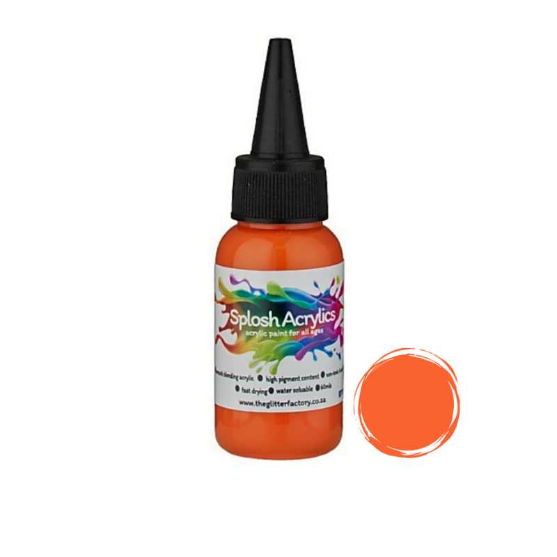 Splosh Acrylics 60mls PUMPKIN
