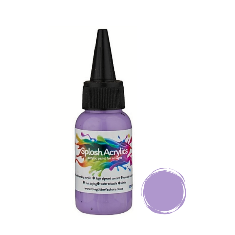 Splosh Acrylics 60mls PASTEL LILAC
