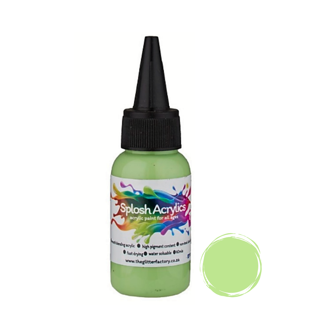 Splosh Acrylics 60mls PASTEL GREEN