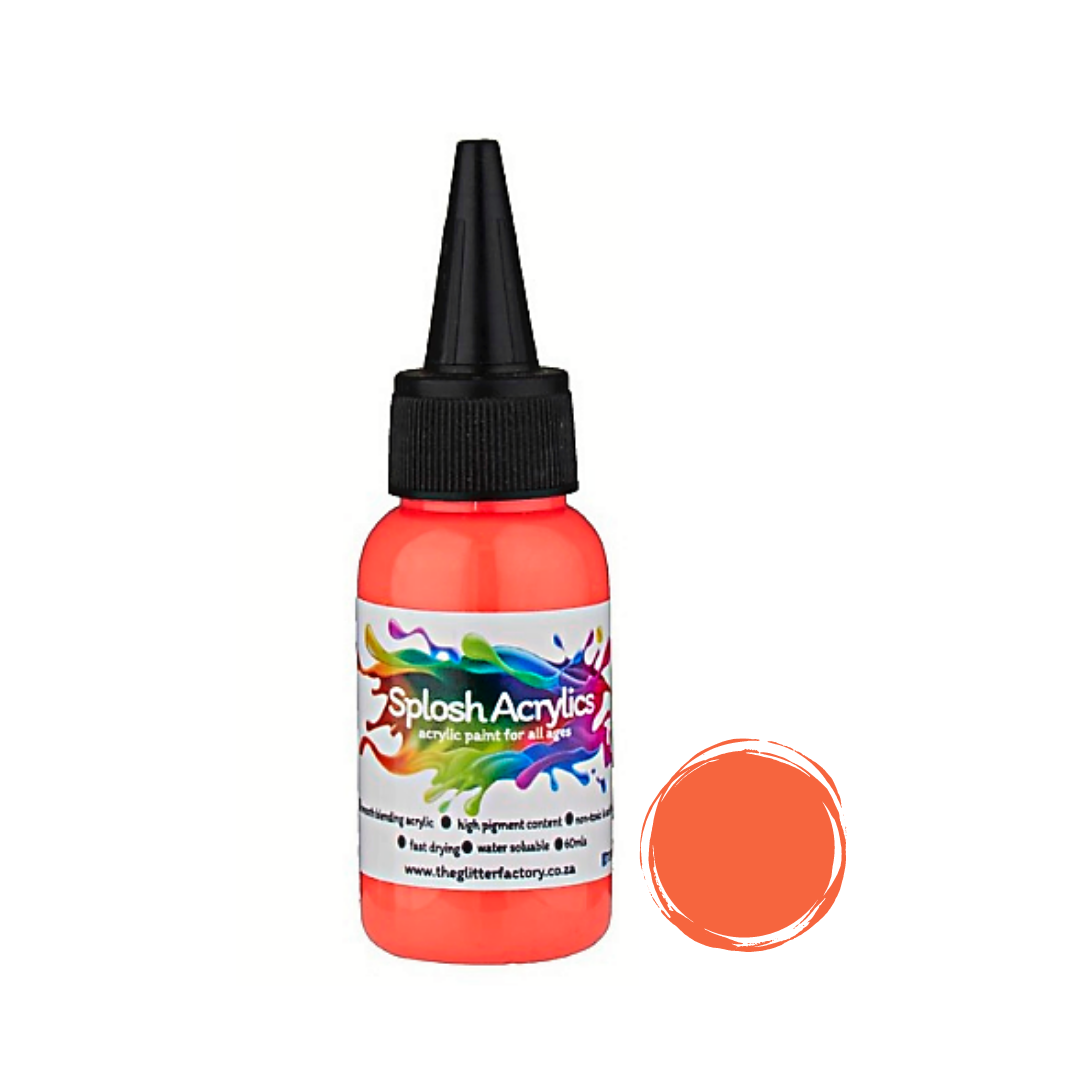 Splosh Acrylics 60mls RAVE CORAL