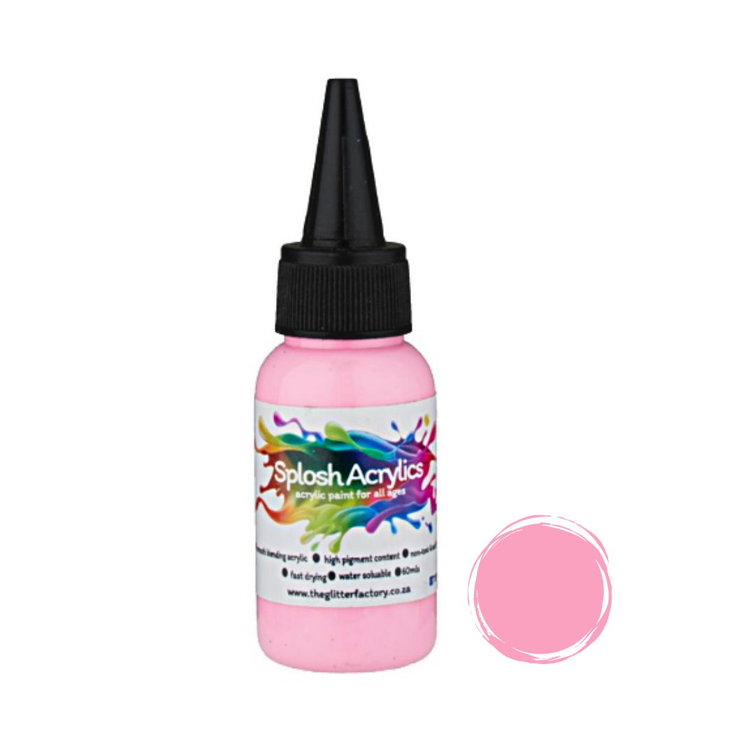 Splosh Acrylics 60mls PASTEL PINK
