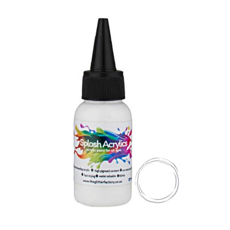 Splosh Acrylics 60mls WHITE