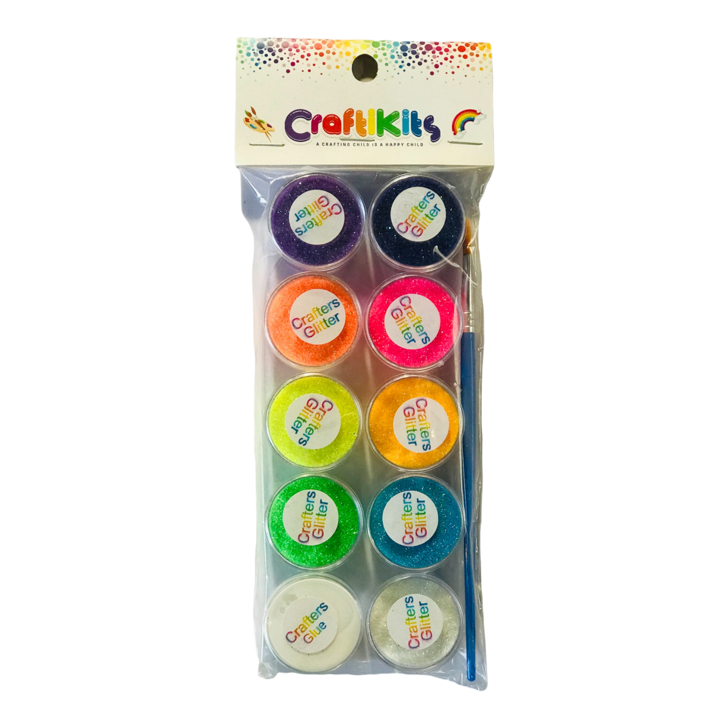 Lumo Glitter Bot, Glue &amp; Brush