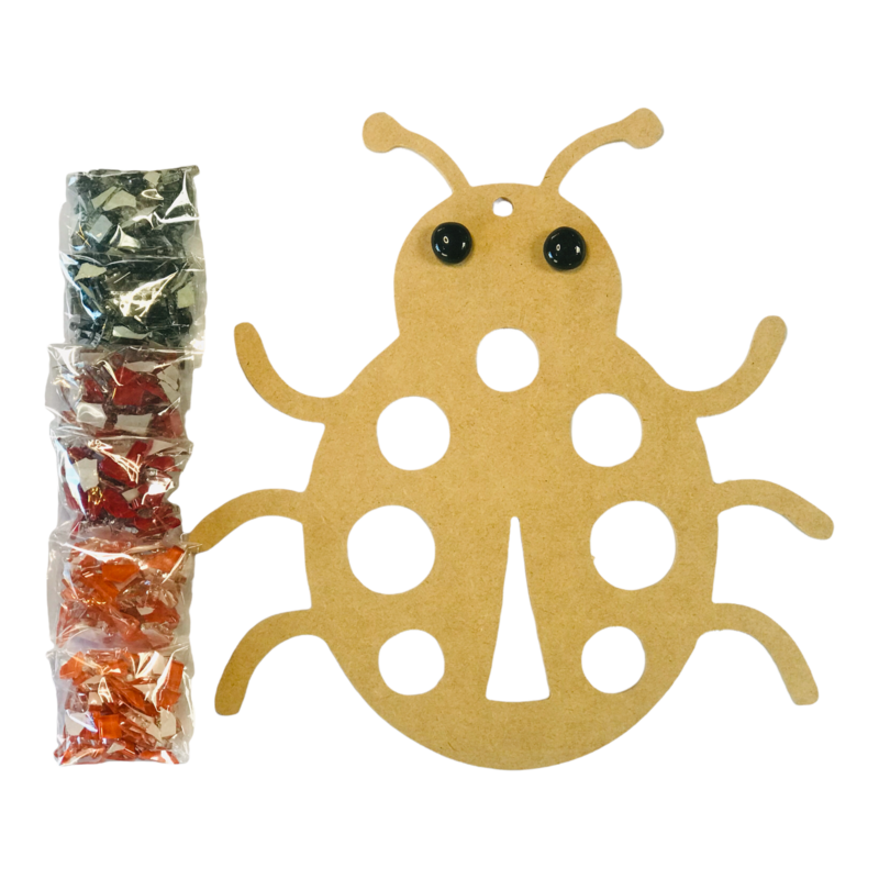 LadyBug Mosaic Kit A4 Size