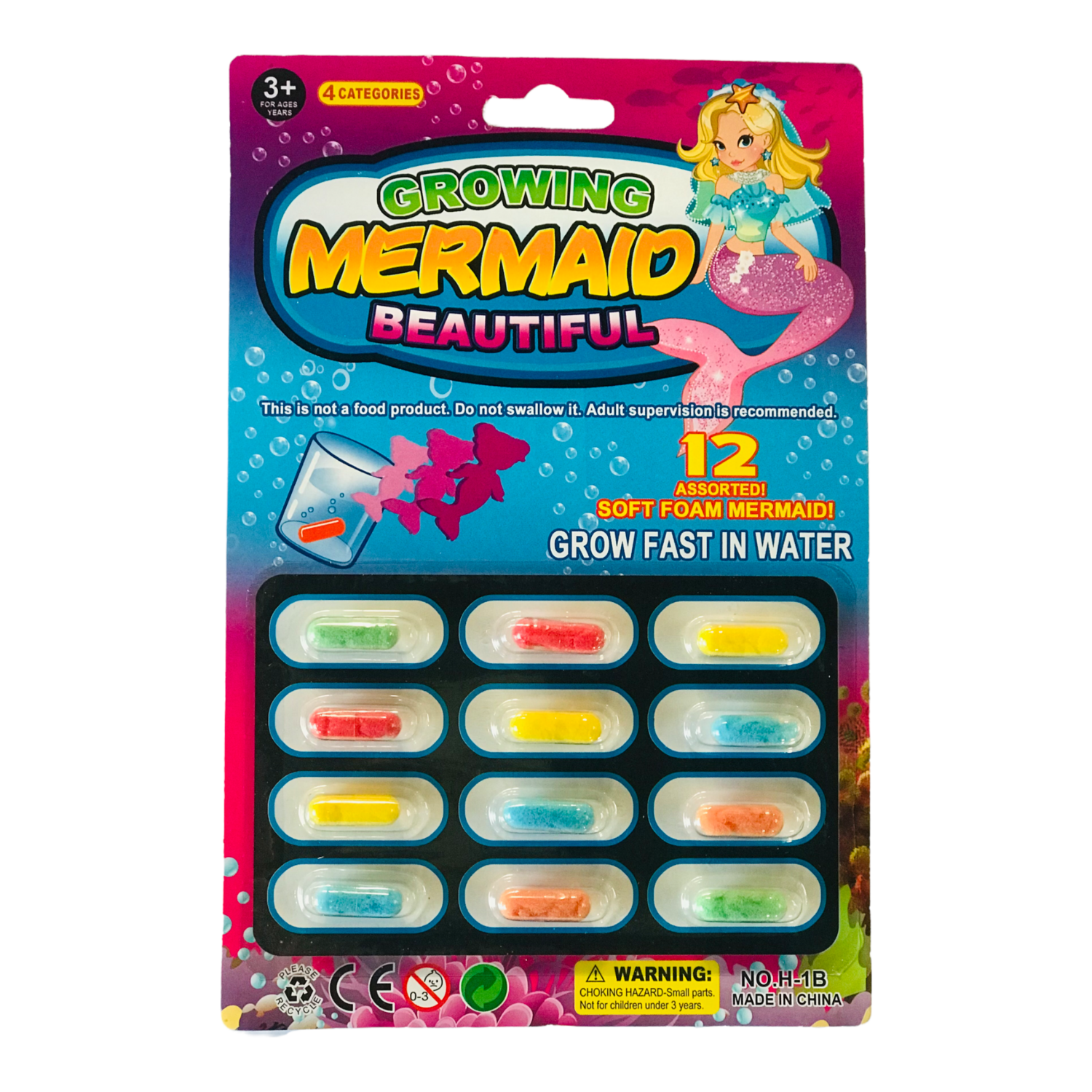 Mermaid Foam Capsules