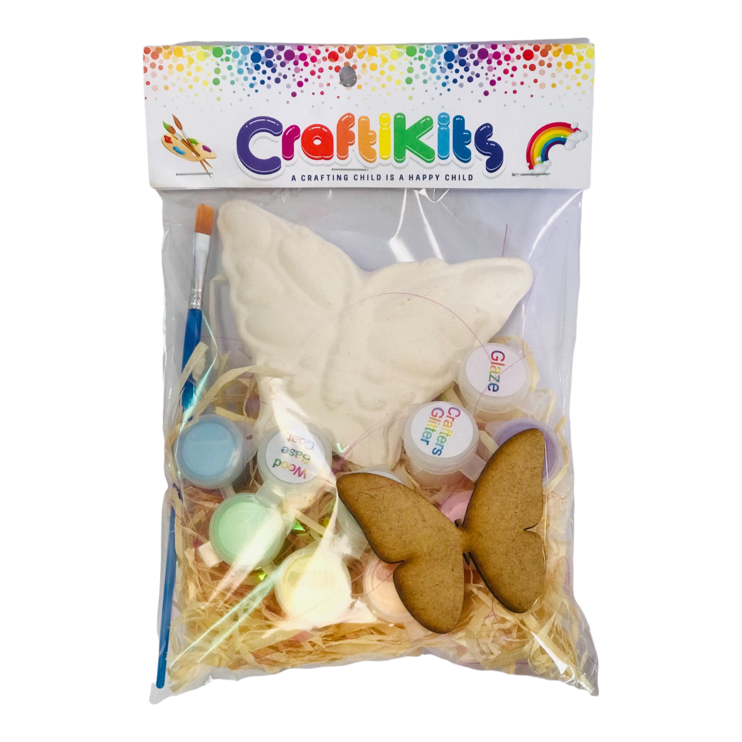 Ceramic Duo Butterfly Craftikit