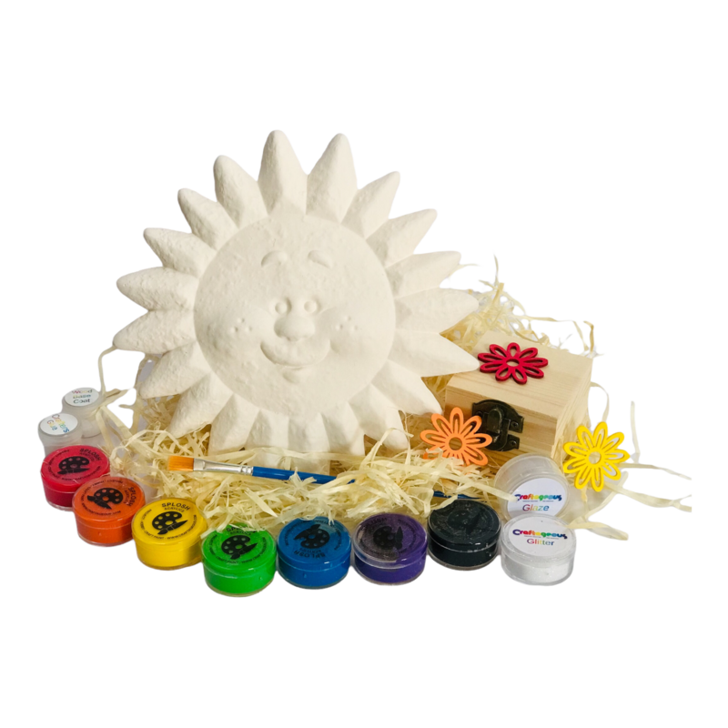 Ceramic Sun &amp; Keepsake Box