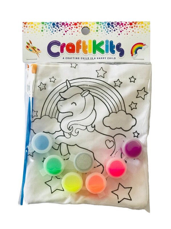 Unicorn &amp; Rainbow Slingbag Kit