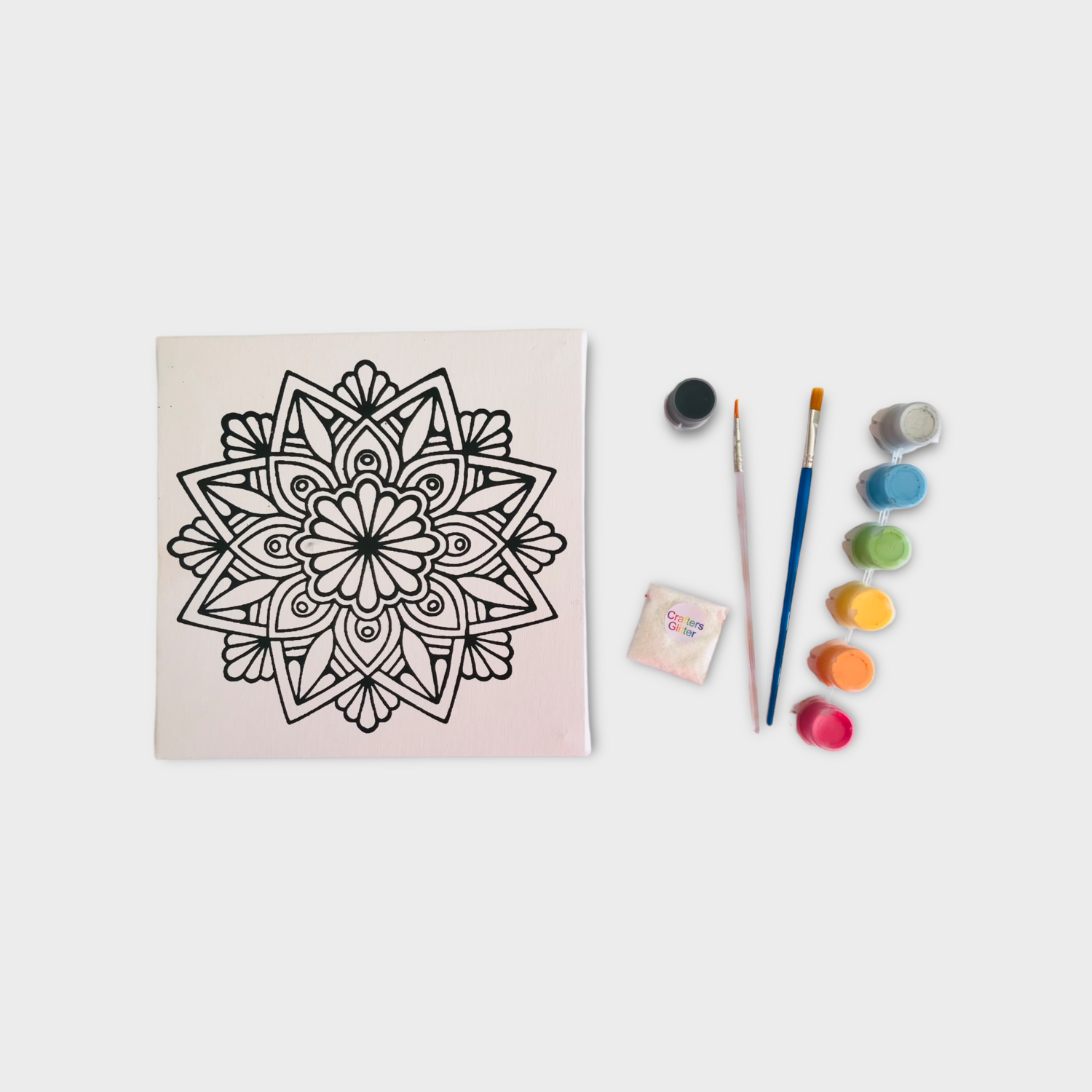 Mandala Canvas Craftikit