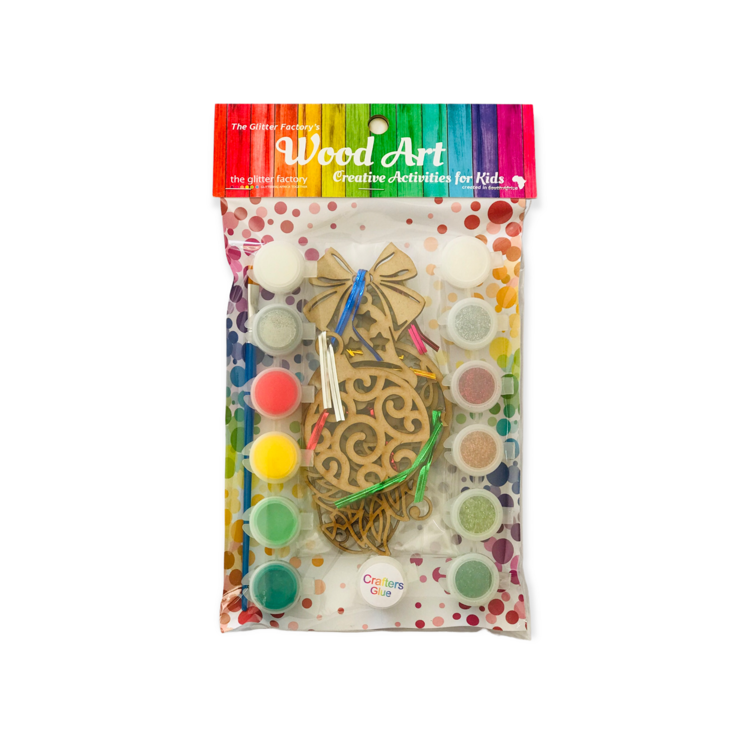 Christmas Tree Decor Paint &amp; Glitter