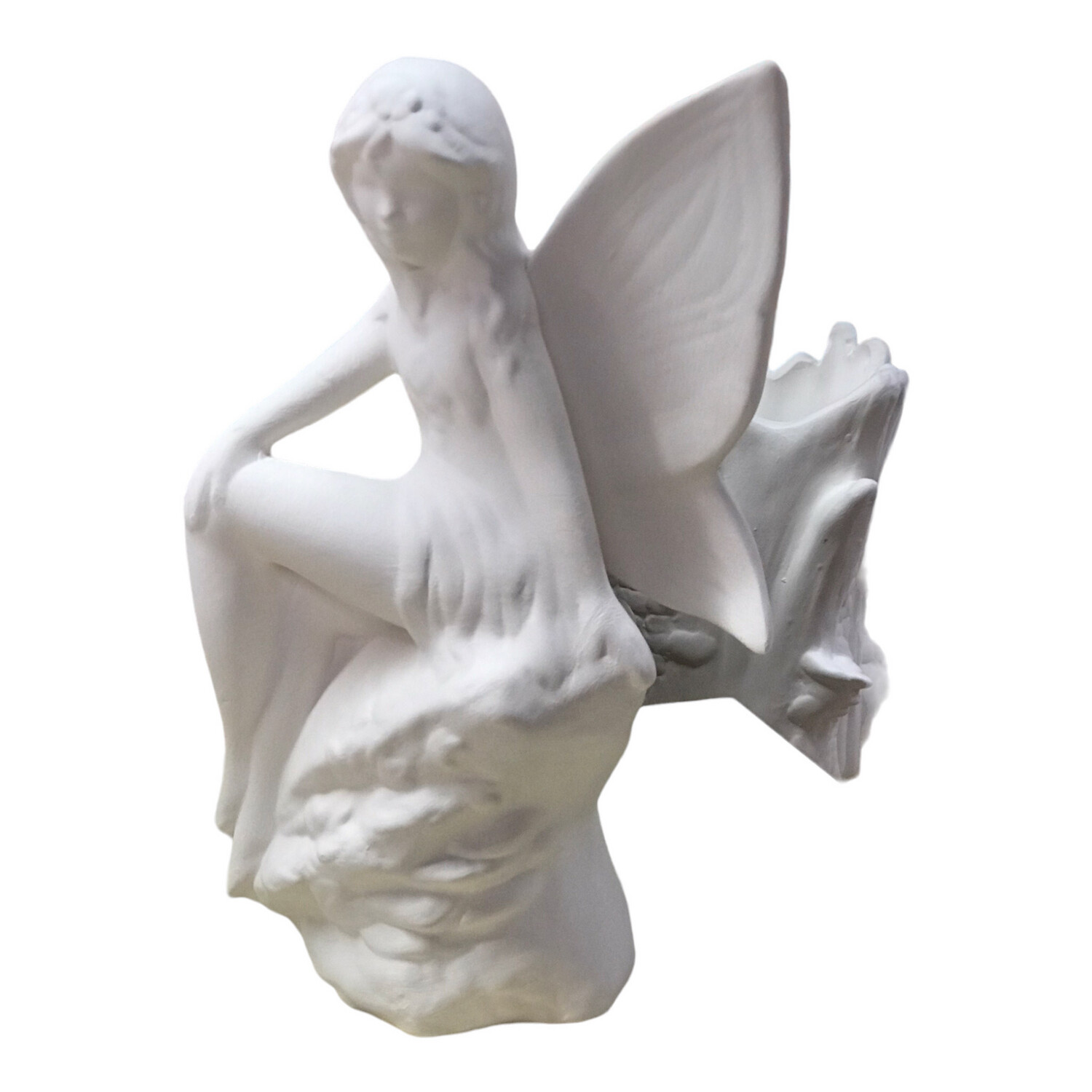 Fairy On Rock Ceramic