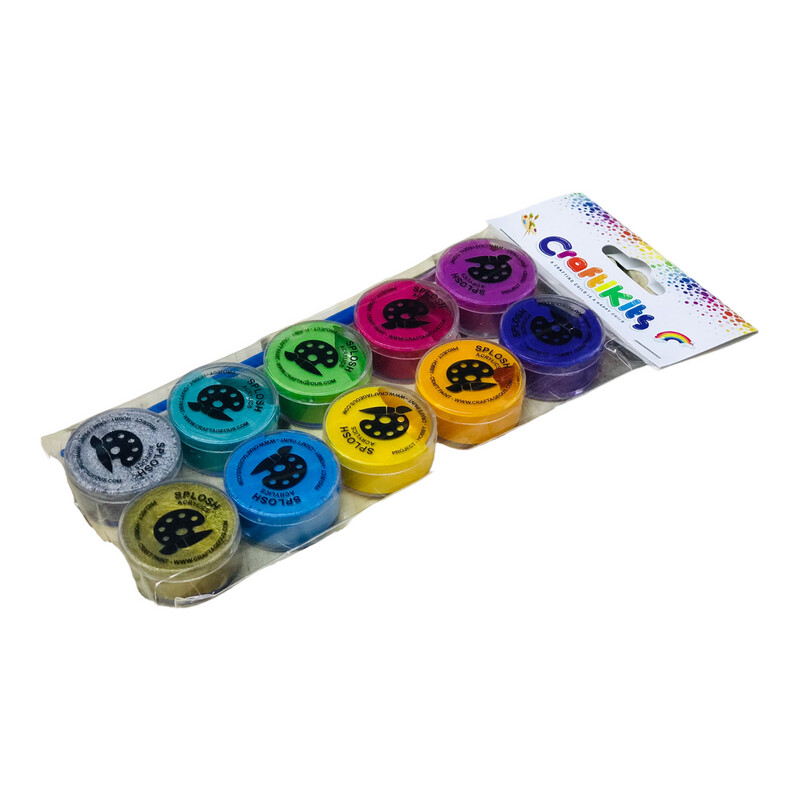 Metallic FX 10mls Set With Brush