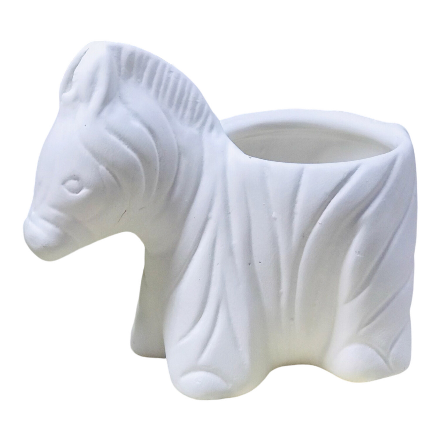 Zebra Pot Ceramic