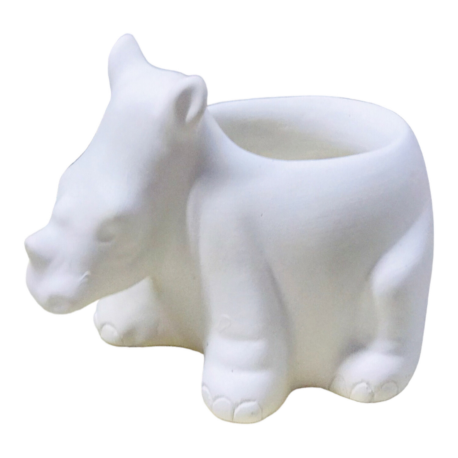 Rhino Pot planter Ceramic