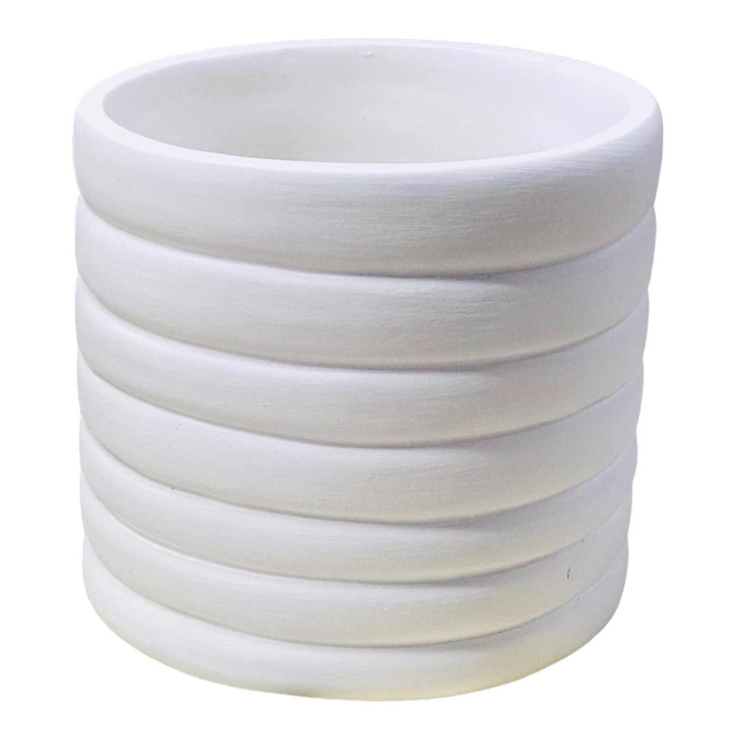 Striped Pot Ceramic