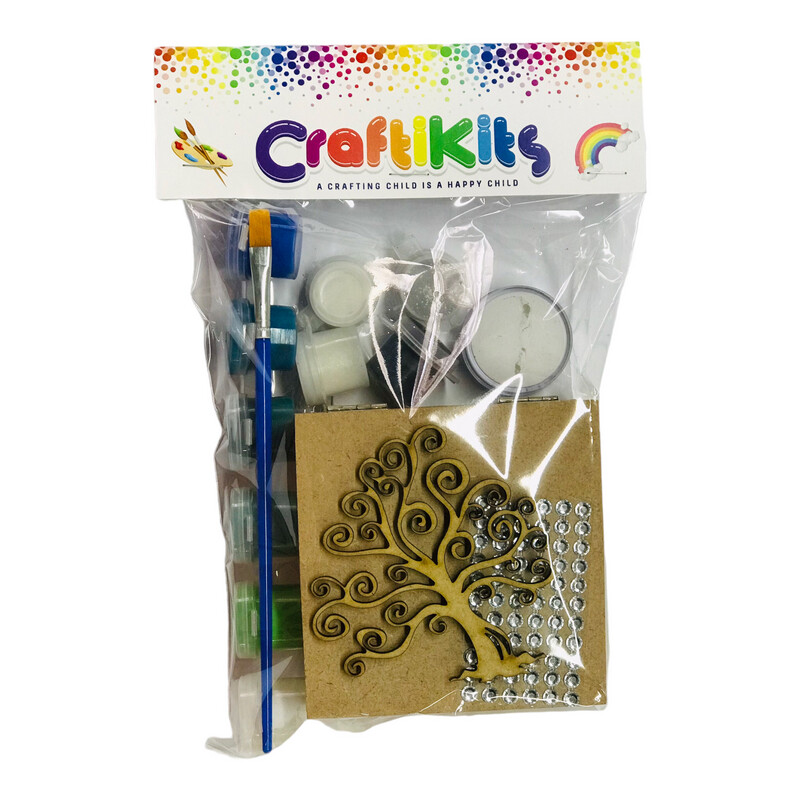 Tree Of Life WoodArt Box Kit