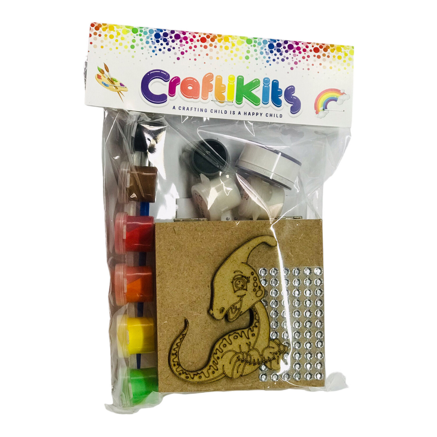 Dinosaur WoodArt Box Kit