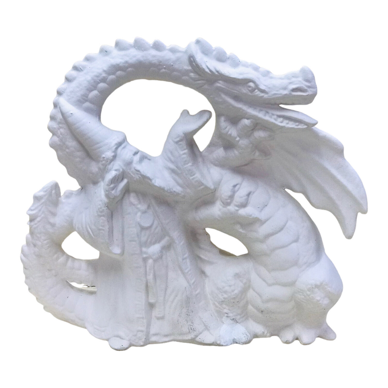 Dragon &amp; Wizard Ceramic