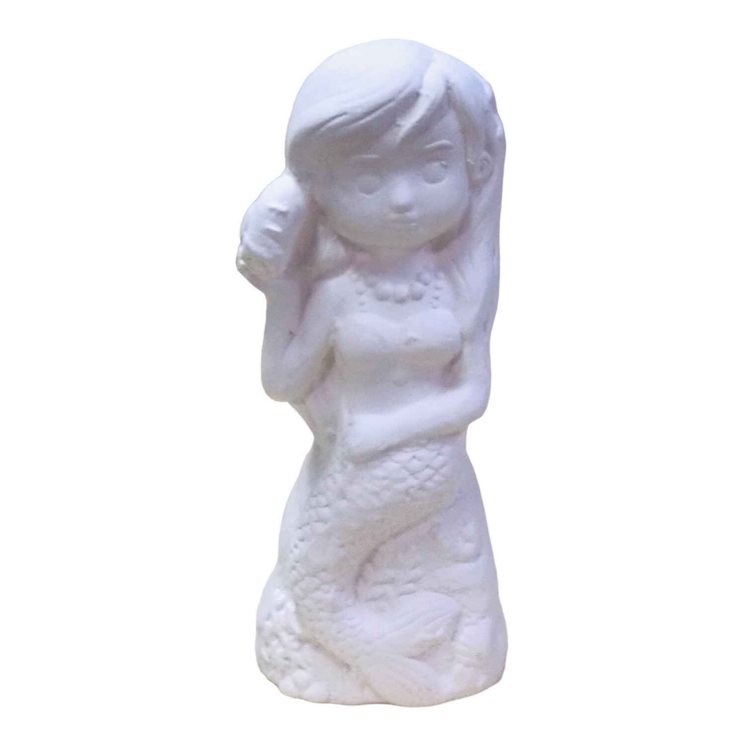 Mermaid holding Shell ceramic