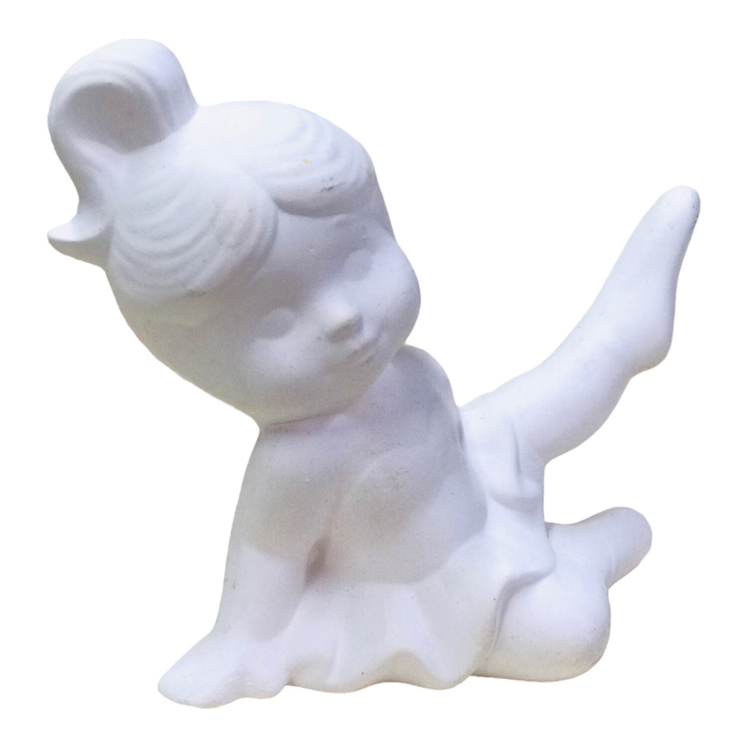 Ballerina Extending Leg Ceramic