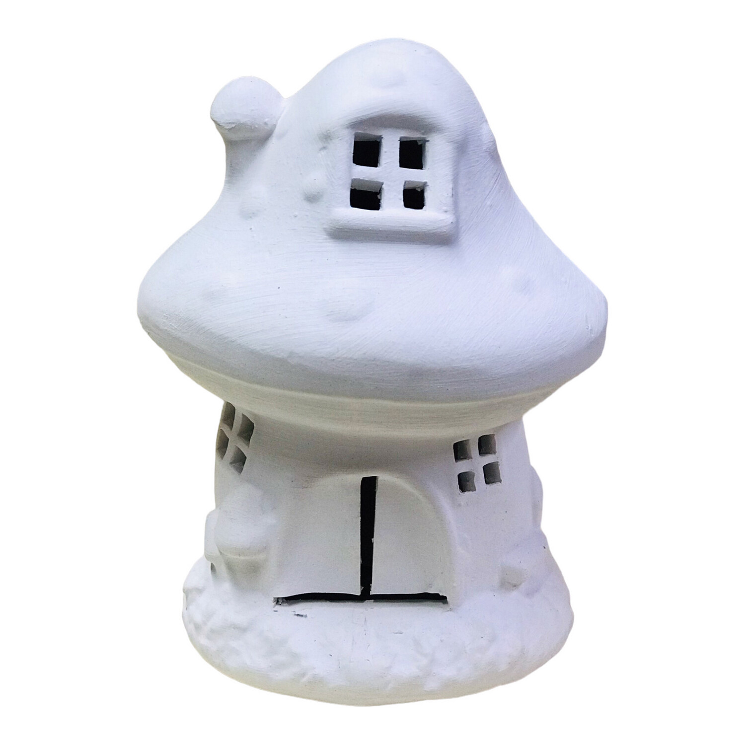 Mushroom House Double Door ceramic