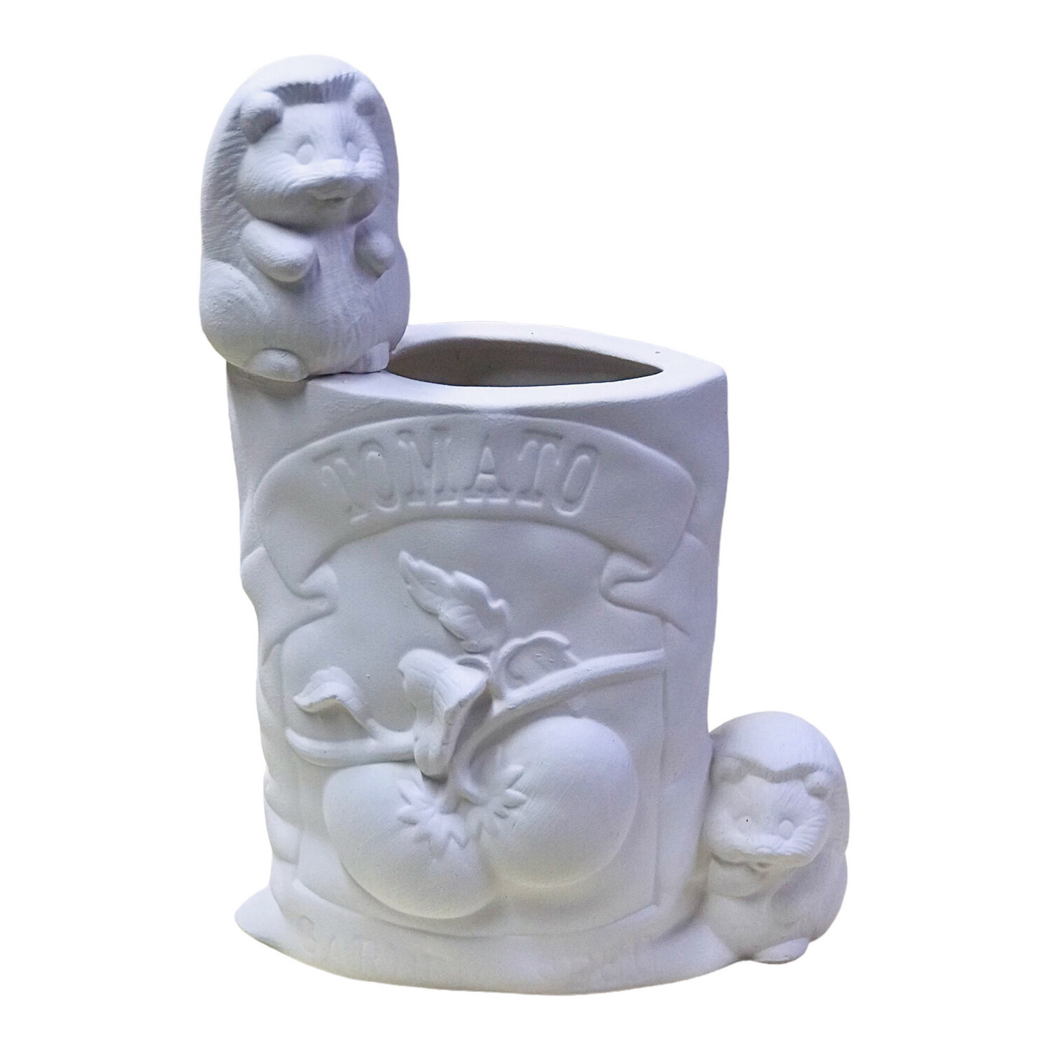 Tomatoe Seed Bag With Hedgehog Ceramic