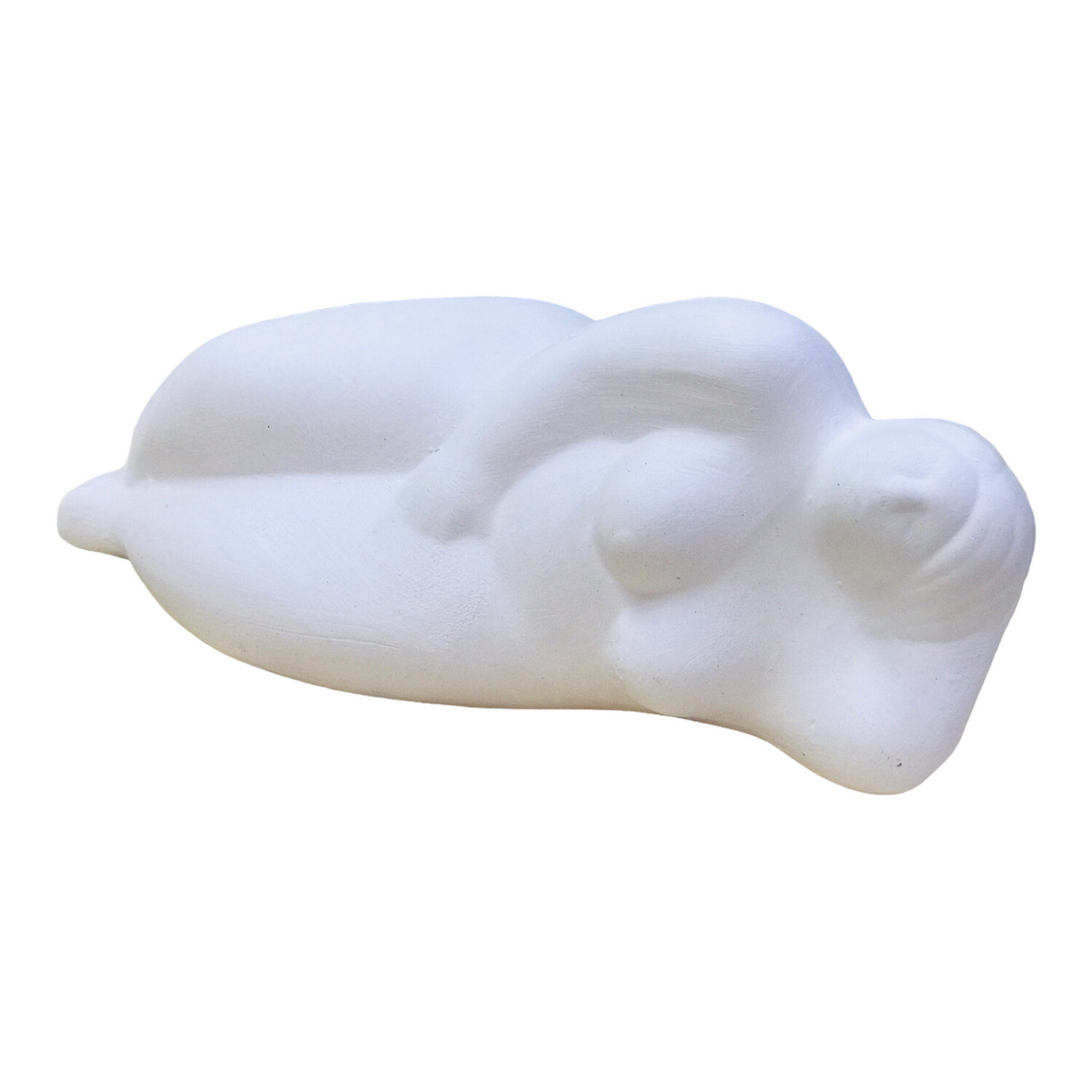 Plump Lady Laying On Side Ceramic
