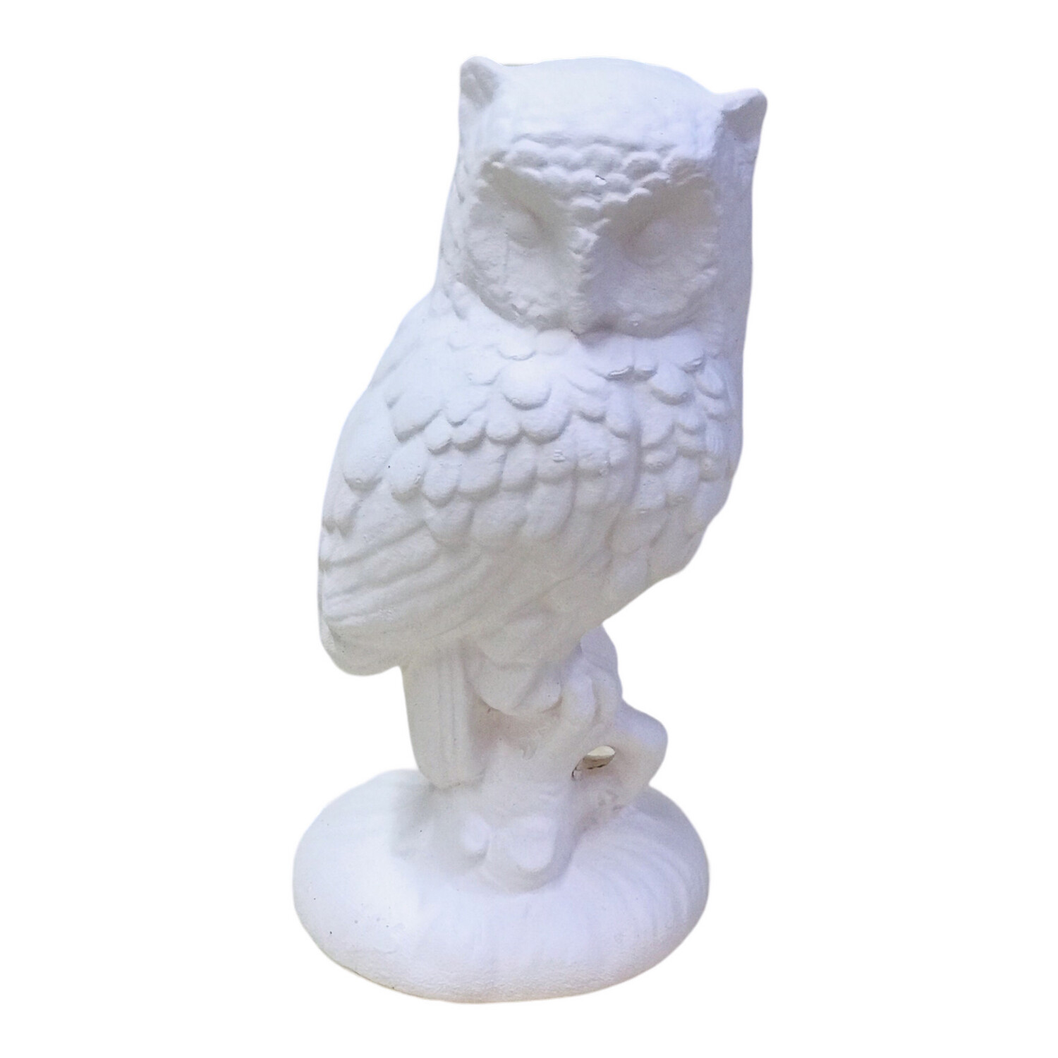 Owl On Branch Base Ceramic