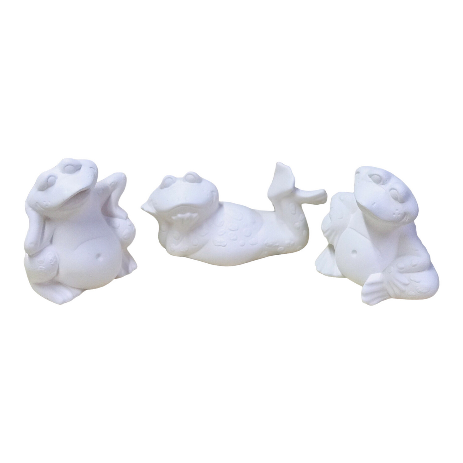 Silly Frog Trio ceramic