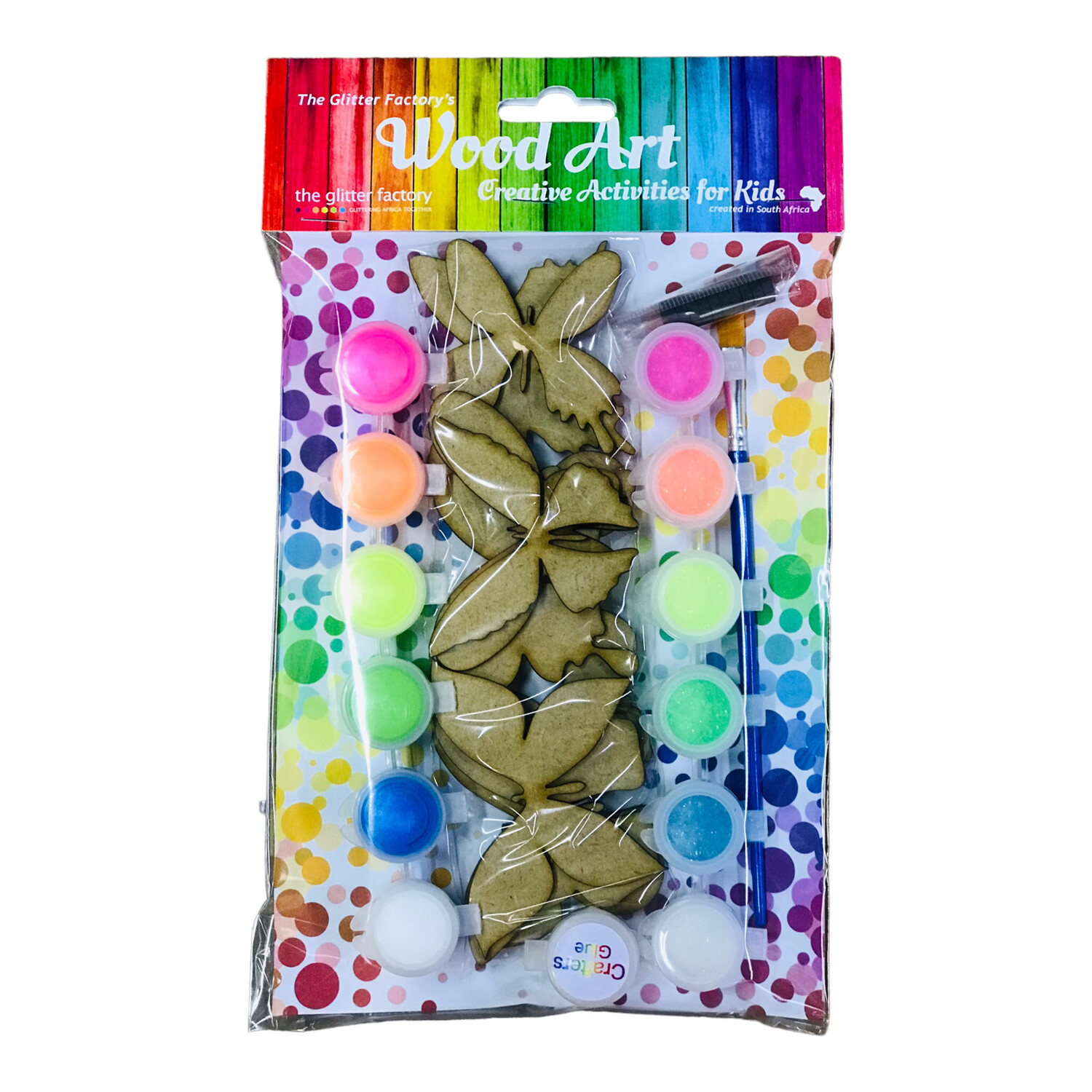 Butterfly Magnet Woodart Kit