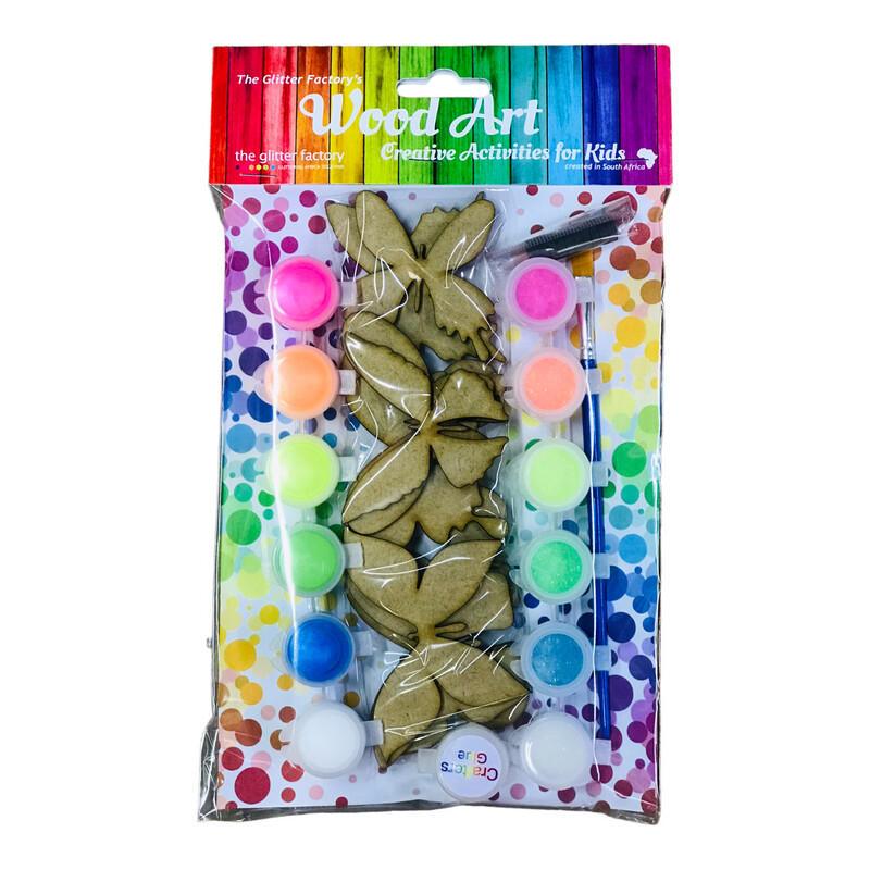 Butterfly Magnet Woodart Kit