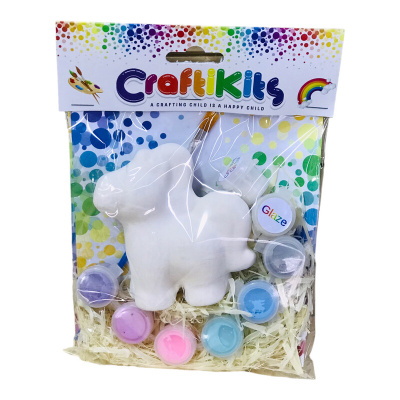 Unicorn Standing Ceramic CraftiKit