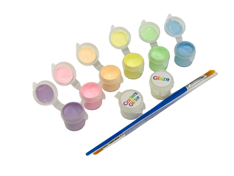 Acrylic PaintBlast Soft Pastels / Girls / Easter / Bunnies / Flowers