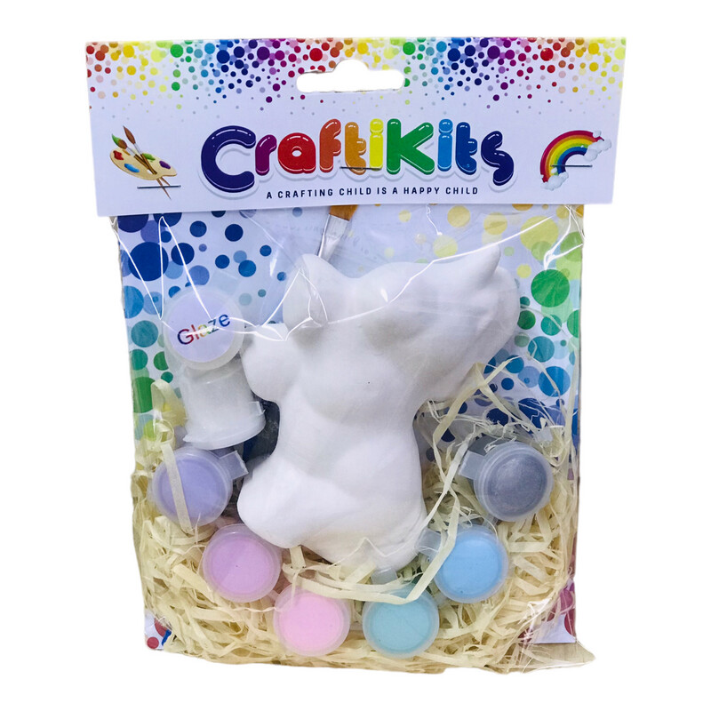 Unicorn Rearing Ceramic CraftiKit