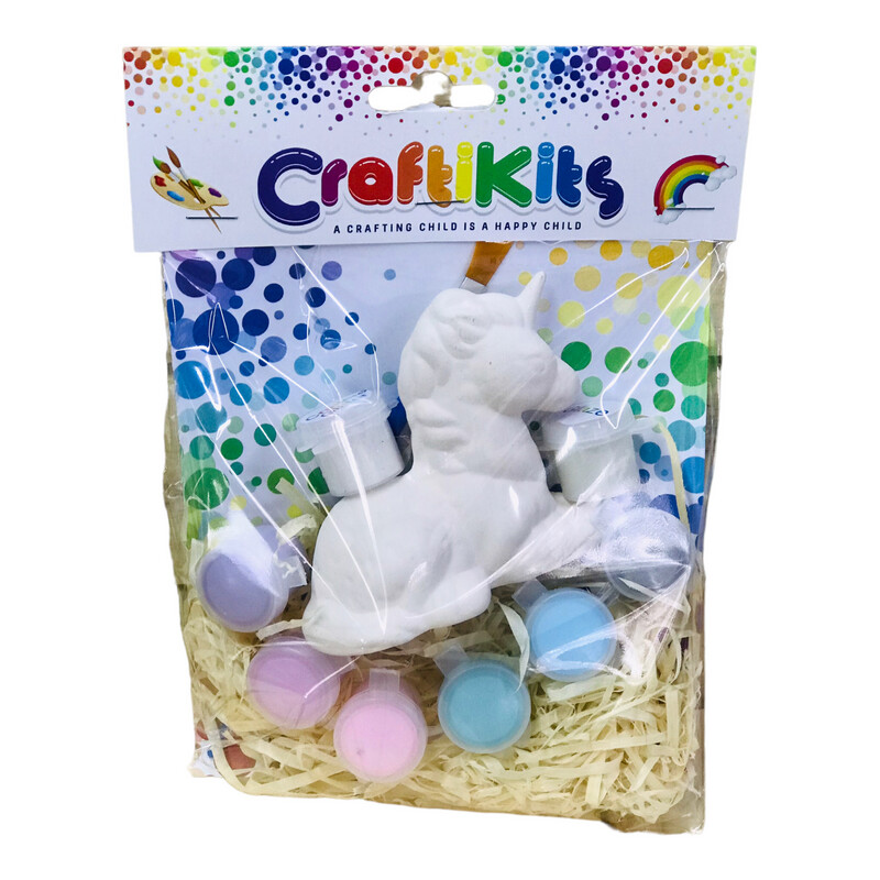 Unicorn Patchwork Ceramic CraftiKit