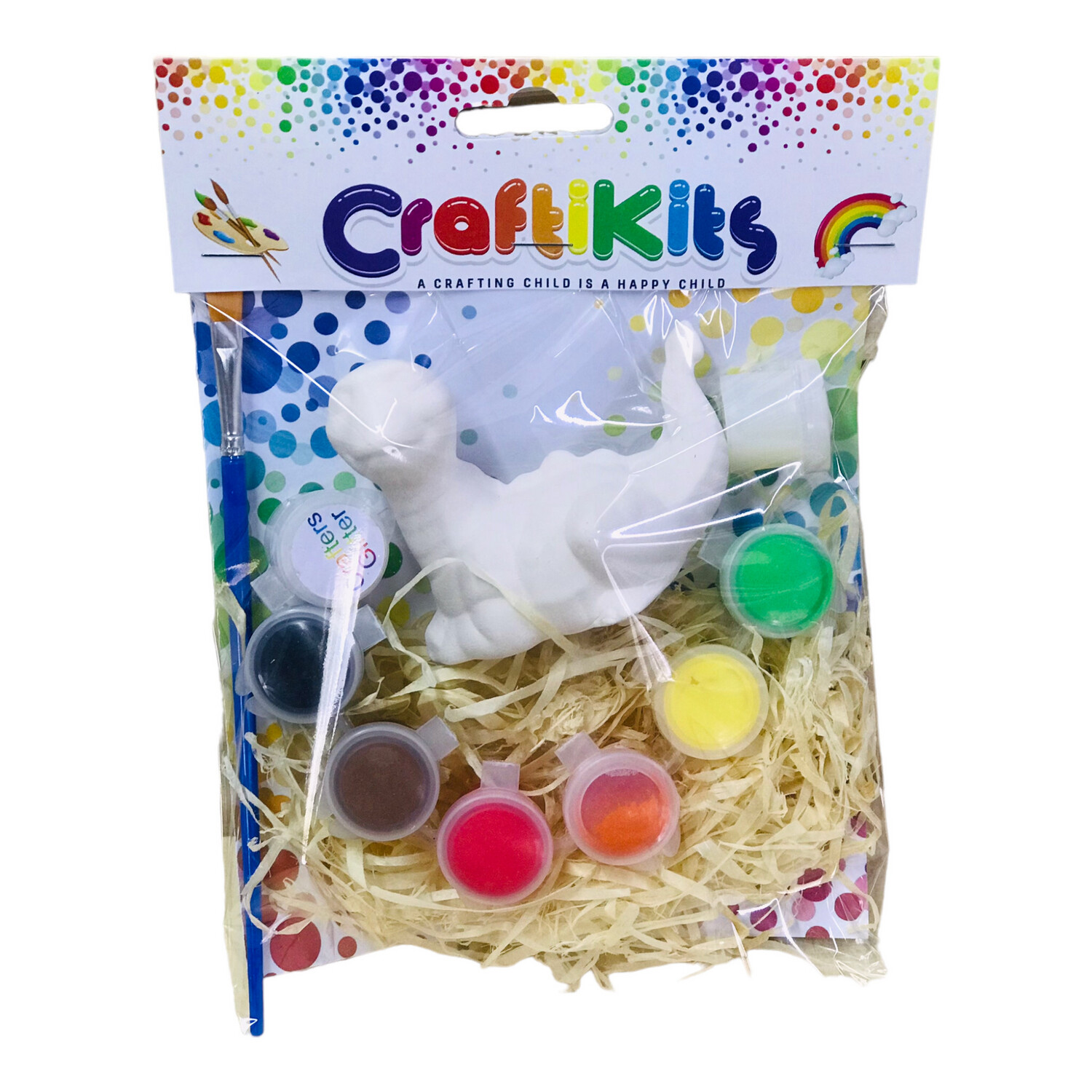 Dino Sitting Ceramic CraftiKit